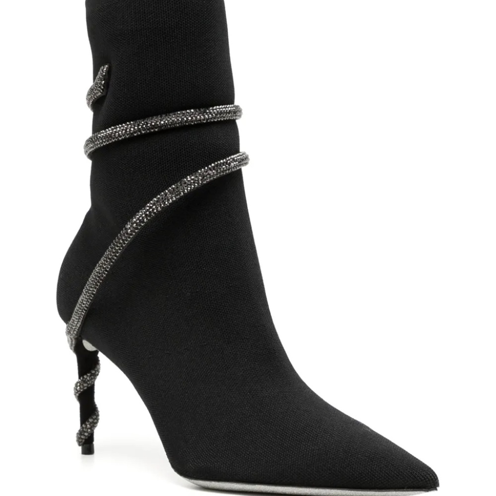 René Caovilla Margot 60mm leather boots